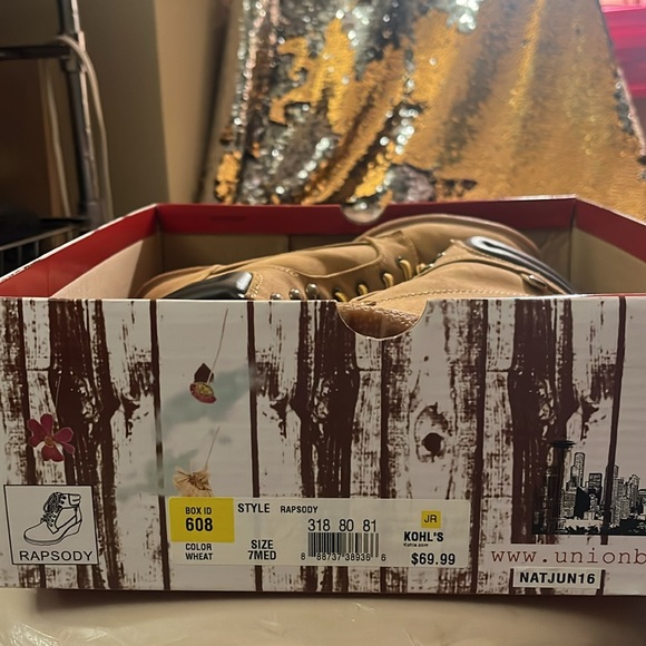 Wheat unionbay wedge boots - Picture 6 of 7